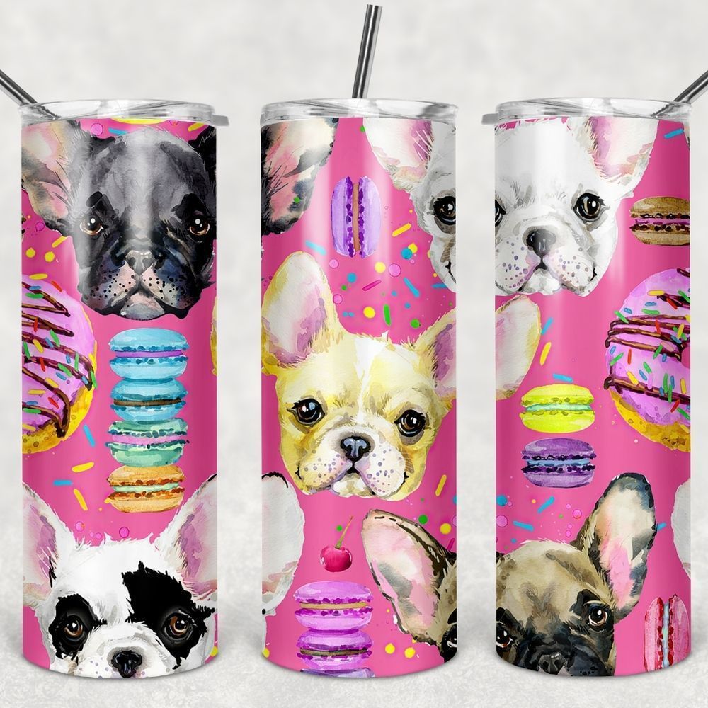 Custom 20oz dog tumbler